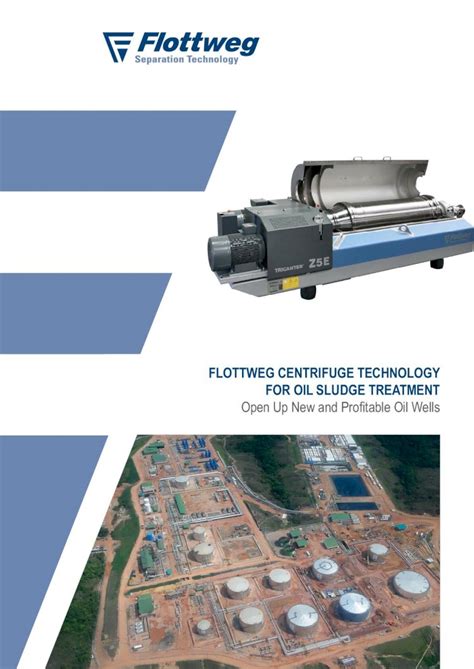 Oily Sludge Separation Length|FLOTTWEG CENTRIFUGE TECHNOL.